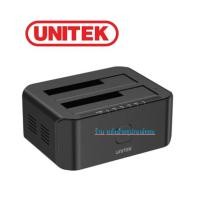 ราคา UNITEK USB 3.1 to SATA III Dual Bay HDD/ SSD Docking Station with UASP & Offline Clone in Black Model: Y-3032 (21717805831)