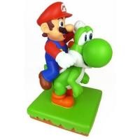 ราคา ฟิกเกอร์แท้ JP มือ2 ไม่มีกล่อง Japan Auto toy New Super Mario Brothers wii Mac figure Mario & Yossi (897274345)