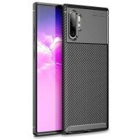 ราคา เคส TPU Carbon II Samsung Galaxy Note 10 Plus - Casing Black Soft Armor Original Black Shock Cover (24456068346)