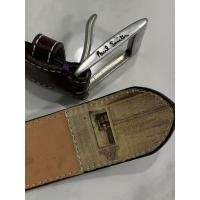 ราคา เข็มขัดหนัง Paul Smith สีน้ำตาลเข้ม ขนาดเอว 34 นิ้ว ของใหม่ (17792399194)