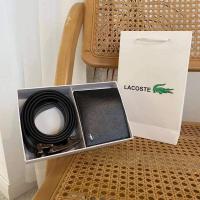 ราคา ชุดSet Lacosteกระเป๋า+เข็มขัด มีถุงกระดาษ ด้านหน้ามีโลโก้แบรนด์ (6694487290)