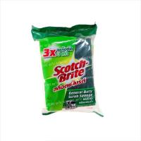 ราคา 3M แผ่นใยขัดพร้อมฟองน้ำ ฟองน้ำล้างจาน 1 ชิ้น (3373494235)