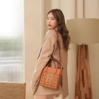 ราคา ,ผ่อน0%แท้100 กระเป๋าสะพายMCM Essential Visetos Medium Shopper djd (28676197792)