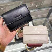 ราคา CHARLES & KEITH กระเป๋าสตางค์ รุ่น Snap Button Mini Short Wallet : CK6-10840322 พร้อมกล่อง ถุงผ้า และถุงกระดาษ (14251399129)