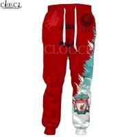 ราคา กางเกงลําลองร้อนผู้ชายแฟชั่น กางเกง Liverpool fc พิมพ์ลาย 3D (27967748096)