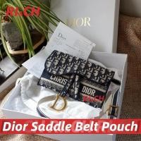 ราคา Dior Dior Saddle Belt Pouch Belt Bag กระเป๋าคาดเข็มขัด Oblique #Rich ราคาถูกที่สุดใน Shopee แท้ (27721667089)