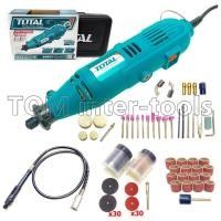 ราคา เครื่องเจียรแม่พิมพ์ เจียรสายอ่อน TOTAL เครื่องเจียรมินิ Mini Grinder Set รุ่นTG501032 รับประกัน 6 เดือน (9752917464)