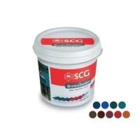 ราคา สีทากระเบื้องลอนคู่ เอสซีจี 2กก. สีแดง (25406760473)