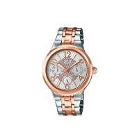 ราคา Casio Sheen นาฬิกาข้อมือผู้หญิง สองกษัตริย์ สายสแตนเลส รุ่น SHE-3808SG-7A (2072675755)