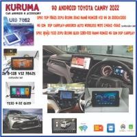 ราคา จอ android Toyota Camry 22 10นิ้ว NEW CPU 7870 3CPU 2.7GHZ 2K 6+128/8+256 DTS 4G CARPLAY/7862 2cpu 4+32 QLED (19631790986)