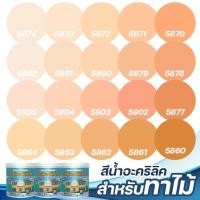 ราคา TOA ซุปเปอร์ชิลด์ ทิมเบอร์ชิลด์ ชนิดเนียน สีส้ม (1ลิตร) สีทาผนังไม้ ผนังไม้ สีทาไม้ (10252147917)