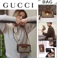 ราคา Gucci หัวเข็มขัดมินิกระเป๋าถือ/กระเป๋าสะพายไหล่/กระเป๋าสะพาย (28276471262)