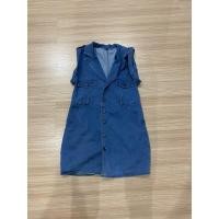 ราคา เดรสยีนส์สั้น สียีนส์เข้ม (3253515156)