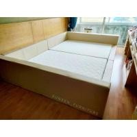 ราคา เตียงครอบครัว(ไม่มีฐานเตียง)วางที่นอนติดพื้น รุ่นหัวเรียบ (28585121952)