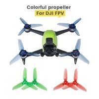 ราคา 2 /4 Pairs FPV Colored Propellers Quick Release Props Blade for DJI FPV Propeller Drone Accessories (27676638222)