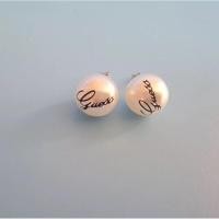 ราคา Guess ต่างหูมุก ใส่ติดหู ของแท้ ไม่เคยใส่มาก่อน (28376863828)