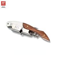 ราคา Zwilling Stainless Steel Sommelier Wine Opener - 3 in 1 Stainless Steel Wine Bottle Opener Professio (28719566177)
