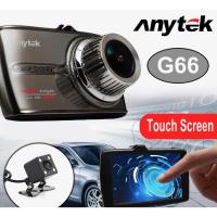 ราคา กล้องติดรถยนต์ Anytek G66 Touch screen 2 กล้อง หน้า/หลัง (490601659)