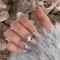 ราคา Ins โลโก้แบรนด์ใหญ่ อุปกรณ์ทําเล็บมือ เพชร สไตล์ญี่ปุ่น Chanel MIUMIU สี่เหลี่ยม เพชร รูปหัวใจ โบว์ มุก ขวดน้ําหอม ร้านเสริมสวย DIY ❀Koli เล็บปลอม ออกแบบดี (25050930812)