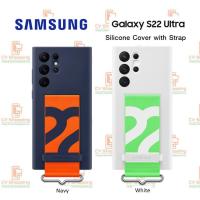 ราคา เคส Samsung S22 Ultra Silicone Cover with Strap (ของ Samsung แท้ 100%) (18661727467)
