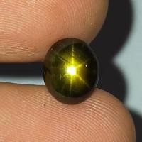 ราคา พลอย สตาร์ บุษราคัม แซฟไฟร์ ดิบ ธรรมชาติ แท้ ( Unheated Natural Golden Star Sapphire ) หนัก 2.24 กะรัต ฟรีใบเซอร์ (22918660933)