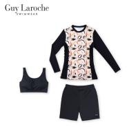 ราคา Guy Laroche ชุดว่ายน้ำ สกินไดฟ์ (Skindive) เสื้อแขนยาว กางเกงขาสั้น กีลาโรช GPD9303 (25519927278)