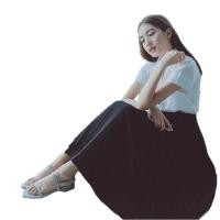 ราคา กระโปรงพลีทยาว 30”-38” Free Size/XL จีบเล็ก/ทวิส (ไม่มีกระเป๋า) กระโปรงนักศึกษา (7769486836)