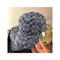 ราคา COACH Signature Chambray Baseball Hat หมวกเบสบอล ของแท้ (25584080661)