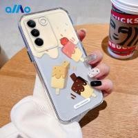 ราคา เคสโทรศัพท์มือถือนิ่ม ลายไอศกรีม สําหรับ Vivo y17s V29 Pro V27 V27e V27 Pro Vivo V25 V25e V25 Pro Vivo Y100 5G Y56 Y55s 5G Vivo V27 (16494308465)