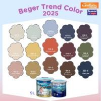 ราคา Beger เฉดสี 2025 ขนาด 9 ลิตร เกรด 15 ปี กันร้อน กลิ่นอ่อน เบเยอร์คูล ไดม่อนด์ เบเยอร์แอร์เฟรช ปกป้องสูงสุด ยาวนาน (29427700868)