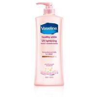 ราคา ของแท้100% วาสลีน ยูวี Vaseline Healthy White UV Lightening Lotion 400ml (727194783)