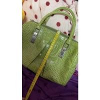 ราคา กระเป๋า สีเขียวพาสเทล nicole millerแท้สีสวยมาก (19543893155)