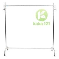 ราคา ราวตากผ้า มี 2สี ให้เลือก ราวโครเมี่ยม ราวเดี่ยว ราวตากผ้าปรับระดับราวแขวนผ้า ราวชุบ kk99 (4015910709)