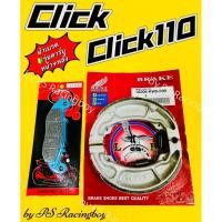 ราคา ผ้าเบรค Click เก่า ,Click110 รุ่นคาร์บู หน้า+หลัง (ราคาต่อคู่) ผ้าเบรคคลิก ผ้าเบรคclick ผ้าเบรคคลิกเก่า ผ้าเบรคคลิกคาบู (25380565978)
