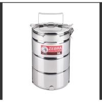 ราคา ZEBRA ปิ่นโต Buddy 3 ชั้น แถมชั้นเครื่องเคียง ปิ่นโตสเตนเลส จากแบรนด์ ZEBRA (4033047259)