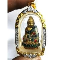 ราคา พระกริ่งปวเรศขรัวโต กรุวัดพระแก้ววังหน้า ฝังอัญมณี ปี2411 เนื้อทองสัมฤทธิ์ (5548625053)