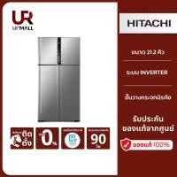 ราคา HITACHI ตู้เย็น 2 ประตู รุ่นRV600PWX BSL ขนาด21.2 คิว 600 ลิตร ชั้นวางกระจกนิรภัย ระบบ INVERTER [ติดตั้งฟรี] (21391280795)