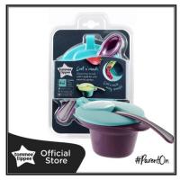ราคา Tommee Tippee Cool & Mash Weaning Bowl - Teal/Magenta (5416848702)