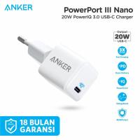 ราคา เครื่องชาร์จติดผนัง Anker PowerPort Nano 20W - A2633 (22839606441)