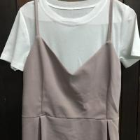 ราคา เสื้อผ้าสลาฟ+สายเดี่ยวเอี๊ยม เซท 2 ชิ้น ส่งฟรีลทบ (1114190044)