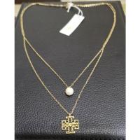 ราคา สร้อยคอ Tory Burch Britten Layered Pendant ของใหม่ แท้ 100% มือ 1 จากอเมริกา (15848714006)