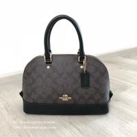 ราคา Coach โดมมินิ C สีดำ/น้ำตาลเข้ม (945120553)