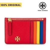 ราคา Merah Tory Burch Wallet Card Holder กระเป๋าสตางค์สีแดง (29455186821)