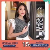 ราคา เสื้อลายเสือแขนอัดพีท เนื้อผ้าคอตตอนวูลพีชพิมลายเสือลาย (3353206085)