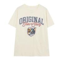 ราคา เสื้อยืด Tom & Jerry สีครีม Original Tom&Jerry Tee แบรนด์❣️Disney❣️ แท้% (TS582) (43401263485)