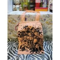 ราคา Flynowกระเป๋าผ้าลายคลาสสิค​ (12835501349)