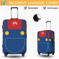 ราคา Super Mario ผ้าคลุมกระเป๋าเดินทาง ลายการ์ตูนแมวน่ารัก ยืดหยุ่น กันรอยขีดข่วน Luggage Cover 18 20 22 24 26 28 30 32 นิ้ว DZ97 (24492999019)