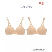ราคา Sabina ซาบีน่า เสื้อชั้นใน Invisible Wire (Set 2 ชิ้น)(ไม่มีโครง) รุ่น Soft Doomm รหัส SBXH6011CD สีเนื้อเข้ม (23235444031)