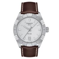 ราคา Tissot PR100 Sport Gent Quartz ทิสโซต์ พี อาร์ 100 สีเงิน น้ำตาล T1016101603100 นาฬิกาผู้ชาย (4873415417)