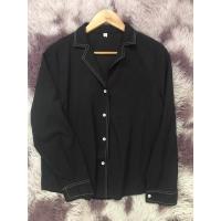 ราคา เสื้อเชิ้ตสีดำ/เสื้อสีดำมือสอง (22658826080)